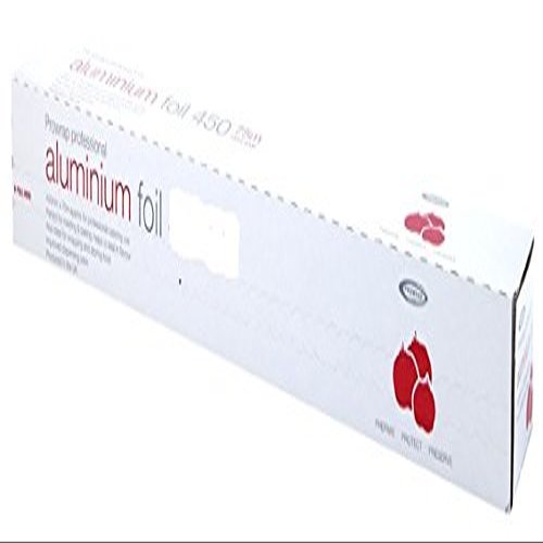 6 x Aluminium Foil in cutter box 12" Roll (300mm x75m)
