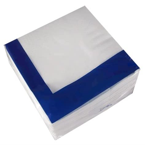 Napkins 2000 x WHITE 2ply (16x125) (33cm x 33cm) (free P&P on all products)