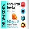 DR WAKDE'S Orange Peel Powder - 500g (1.1lb) | Pure, Raw & Dried Powder | Ayurvedic Herb | Vegan | Nothing Added, Nothing Removed | Same Day Dispatch view 2