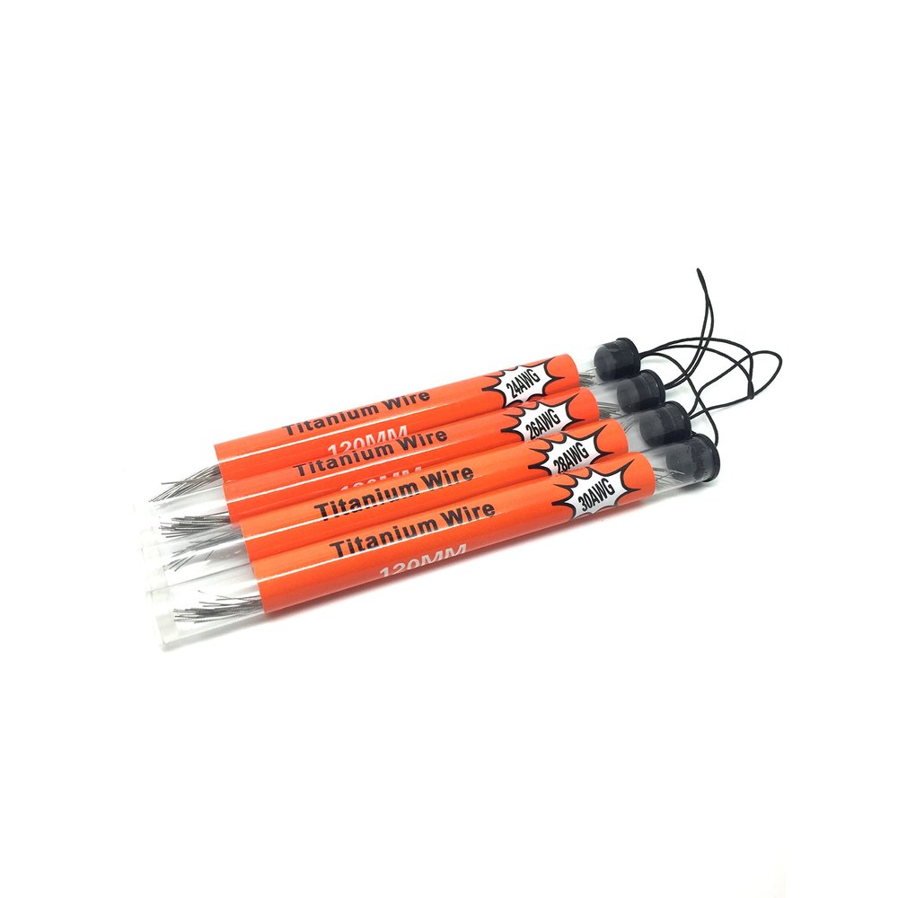 Wizard Vapes Wire Shots - Titanium Wire (30AWG (0.25mm))