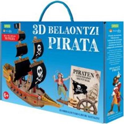 Belaontzi Pirata (3D Carton)