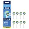 Braun Oral-B Precision Clean Toothbrush Head Refill 8 Pack view 1