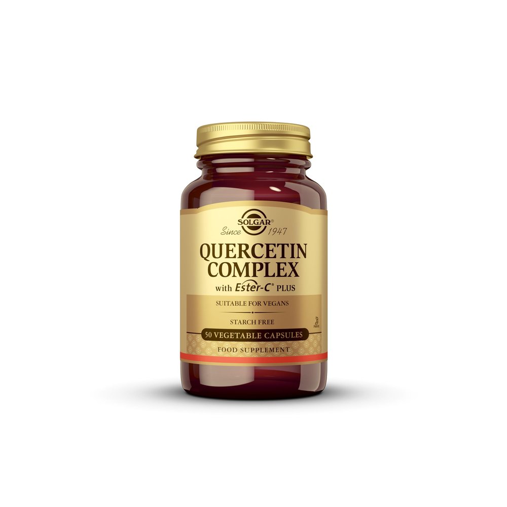 Solgar Quercetin Complex with Ester-C Plus Vegetable Capsules - 100 count (Pack of 1)