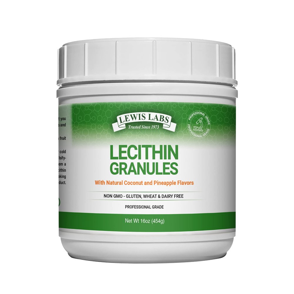 Lewis Labs Lecithin Granules, 16 Ounce