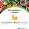 NaturesPlus Orange Juice Chewable Vitamin C 500 mg - Immune, Skin, Collagen, Antioxidant, Bone, Cartilage Support - Gluten Free, Vegan, 90 Chewable Tablets view 4