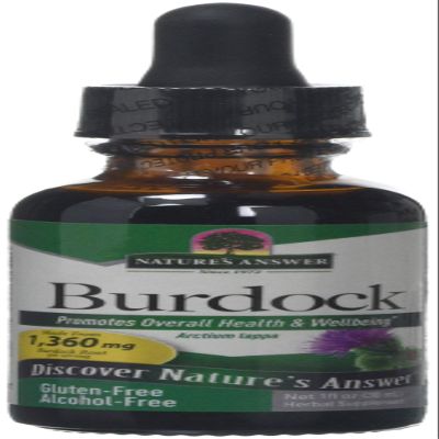 Nature's Answer - Burdock Root - 30ml - Natural Herbal Extract - Supports Healthy Skin & Detoxification - Promotes Overall Well-Being