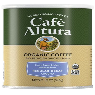 Regular Roast Decaf Ground Coffee By Cafe Altura - 12oz. by Cafe Altura