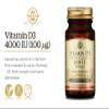 Solgar Vitamin D3 400 IU (10 g) Softgels - Pack of 100 - Cholecalciferol - Keeps Bones and Teeth Healthy - Supports Muscle Function & Immunity - Vegetarian view 3