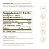 Solgar Magnesium Citrate Tablets - Pack of 60 - Supports The Nervous System - Energy Release - Reduces Tiredness and Fatigue - Vegan and Gluten Free view 2