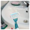 Gillette Venus Smooth Razor Blades Women, Pack of 8 Razor Blade Refills, Lubrastrip with A Touch of Botanical Oils view 2