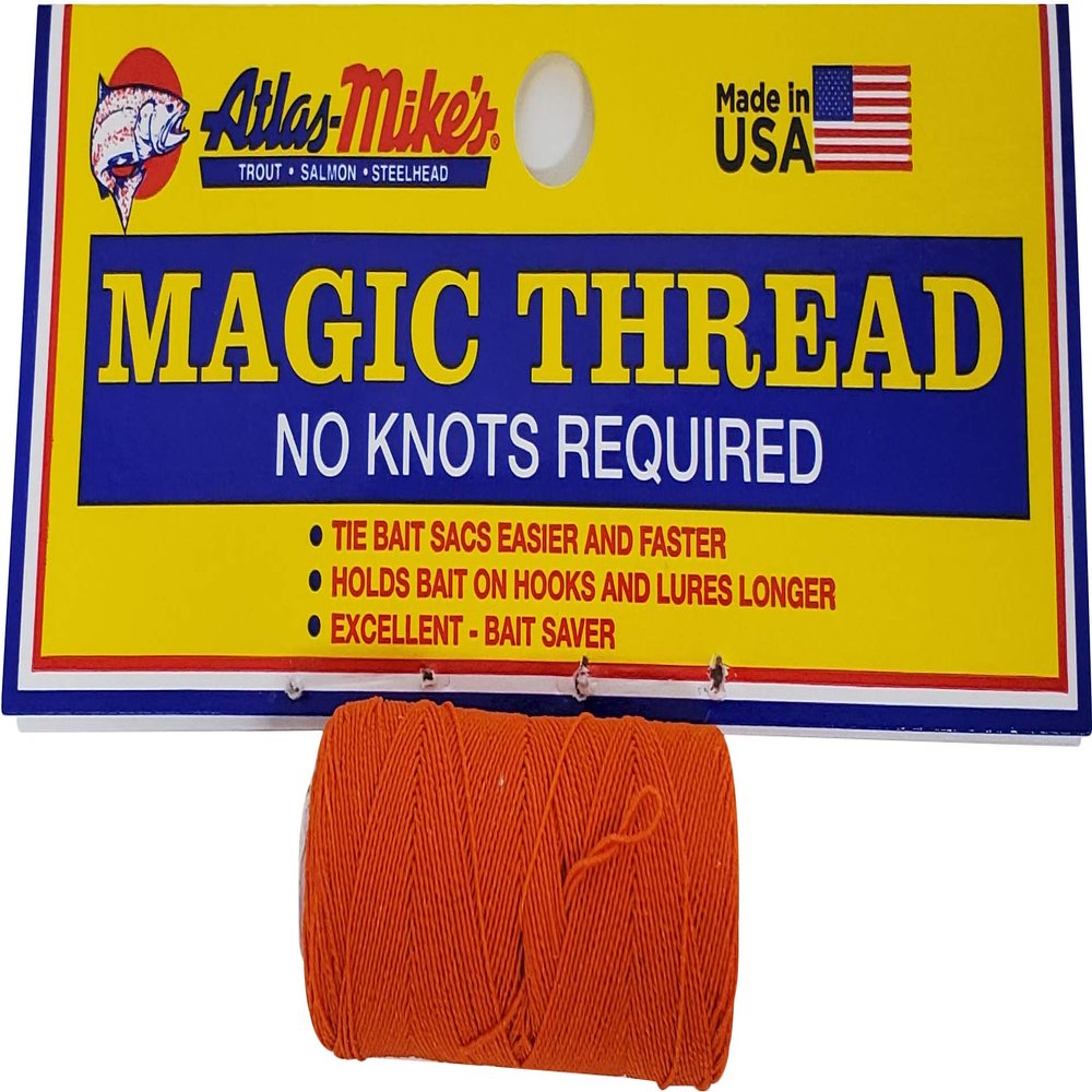 Atlas Magic Thread (1 Spool/Bag) 66013, 1.5 oz, Orange