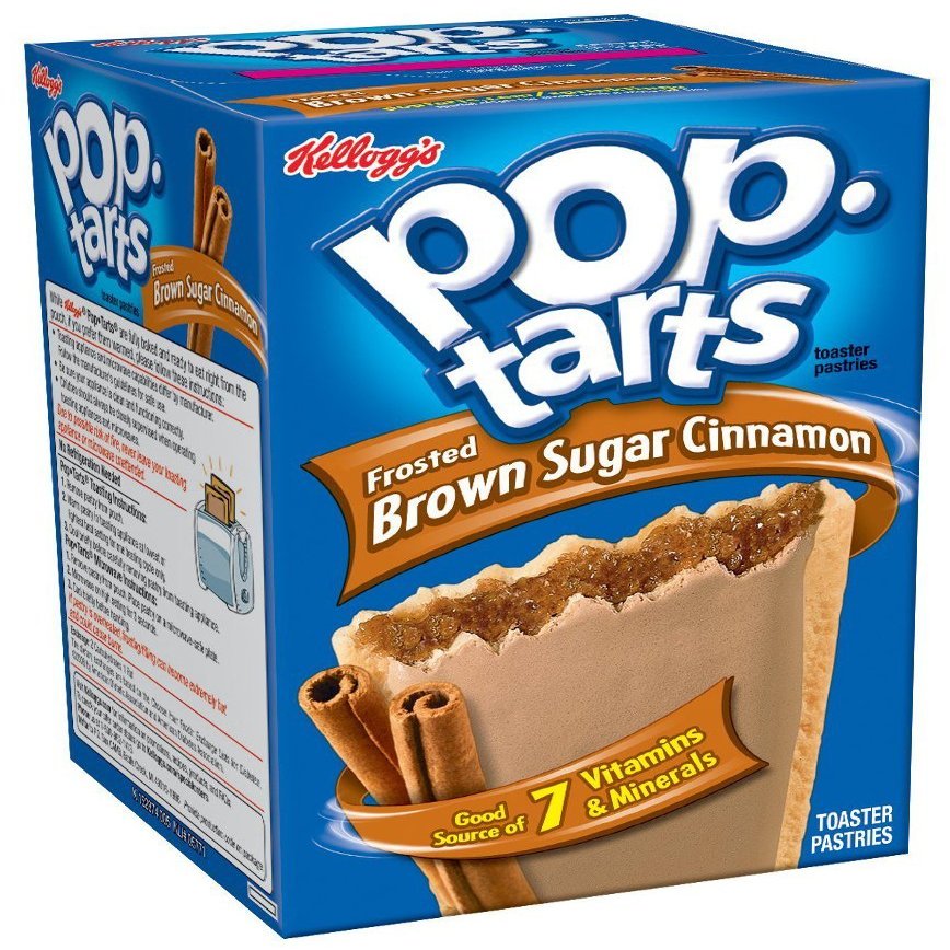 Kellogg's Frosted Brown Sugar Cinnamon Pop Tarts