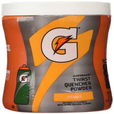 Gatorade Powder, Orange, 18.4-Ounce Canister (1 Canister)