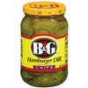 B&G Hamburger Zesty Dill Flavour Chips 473ml-16oz (3 Jar) view 1