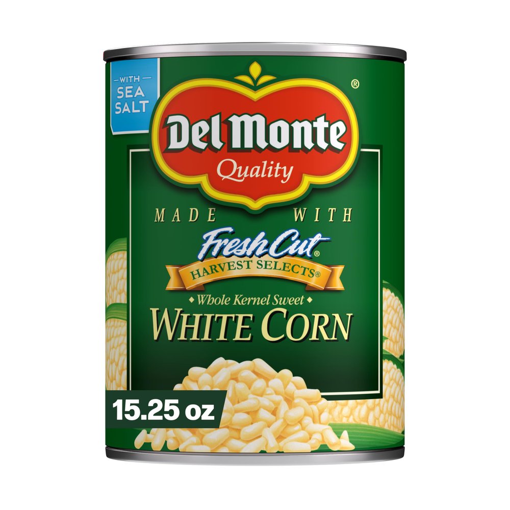 Del Monte Whole Kernel White Corn, 15.25 Ounce by Del Monte