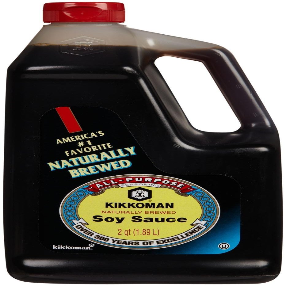 Kikkoman Soy Sauce, 64-Ounce Bottle (Pack of 1)
