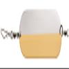 Luhr-Jensen 3/0 Herring Dodger Brass/Chrome view 1