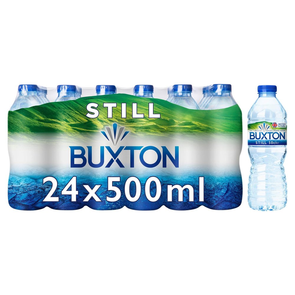 Buxton Still Mineral Water 50 cl (Pack of 24)