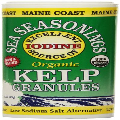 Kelp Granules Sea-Seasoning Shaker (Kelp Blend) | 1.5 oz tube | Organic Seaweed Seasoning | Maine Coast Sea Vegetables