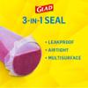 Glad Sealable Plastic Wrap with Griptex, Value Size 140 sq ft view 2