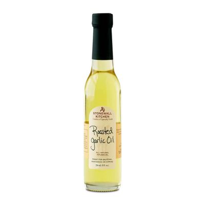 Stonewall Kitchen Roasted Garlic Oil, 236 ml Garlic-Infused Olive and Canola Oil, Perfect for Cooking, Frying, and Dressings