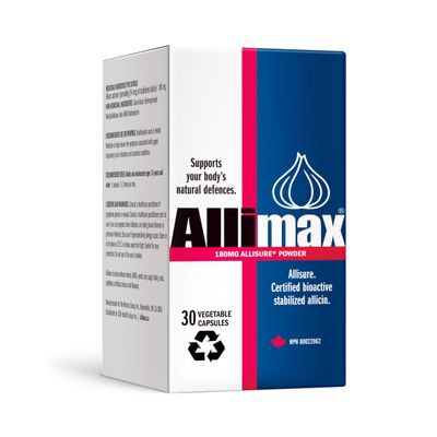 ALLIMAX Capsules 180mg 30 Capsules