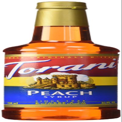 Torani Peach Syrup, 750 mL Peach