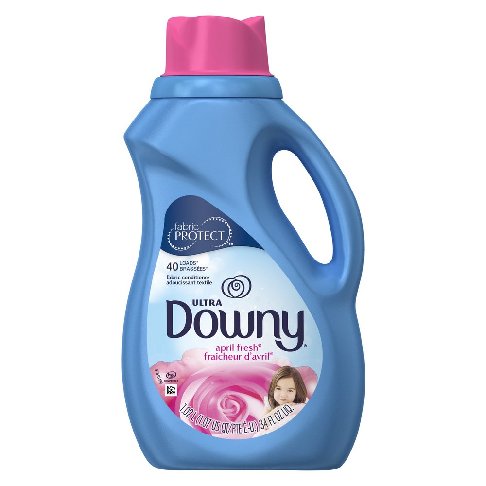 Downy 35751 Ultra Liquid Fabric Conditioner, April Fresh Scent, 1.02 L Volume