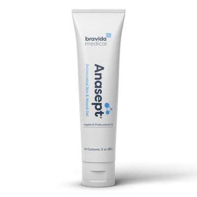 QD5003G - Anasept Antimicrobial Skin Wound Gel 3 oz. Tube by Anacapa Technologies