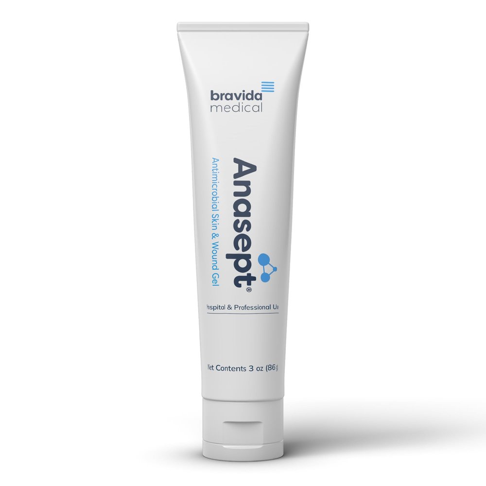 QD5003G - Anasept Antimicrobial Skin Wound Gel 3 oz. Tube by Anacapa Technologies