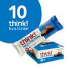 think! Protein Bars, High Protein Snacks, Gluten Free, Sugar Free Energy Bar with Whey Protein Isolate, Brownie Crunch, Nutrition Bars Without Artificial Sweeteners, 2.1 Oz (10 Count) view 3