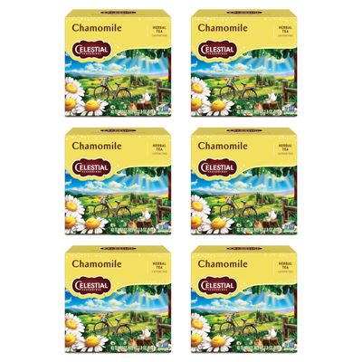 Celestial Seasonings Chamomile Tea, 40 Count (Pack of 6)