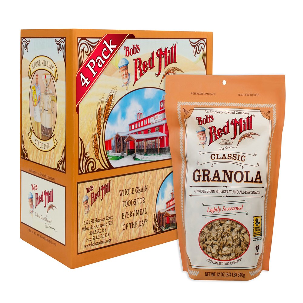 Bob's Red Mill Classic Whole Granola Grit, 12-Ounce (May Vary Package)