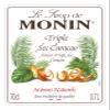 MONIN Premium Triple Sec Curacao Orange Syrup 700ml for Cocktails and Mocktails. Vegan-Friendly, Allergen-Free, 100% Natural Flavours and Colourings view 3