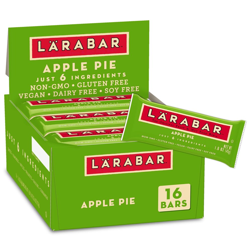Larabar Nutritional Bar, Apple Pie, 45 g (Pack of 16)
