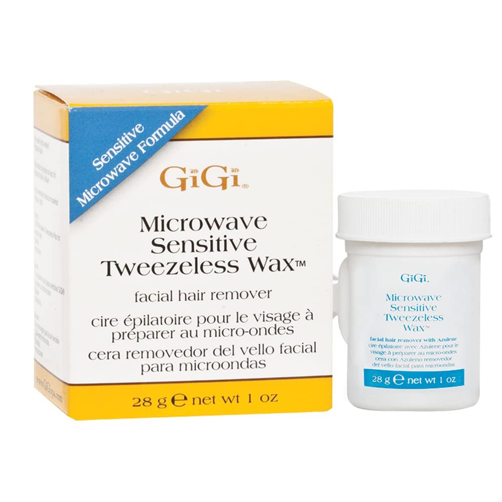 Gigi Microwave Tweezeless Wax Sensitive 1oz