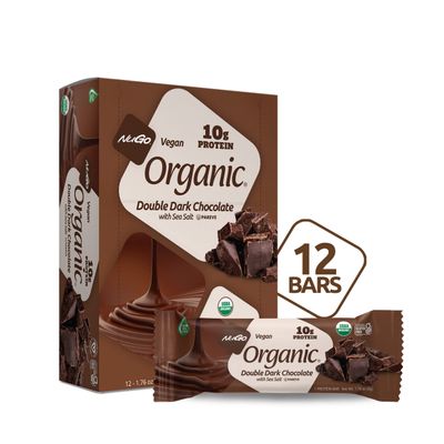 Nugo Nutrition NuGo Organic Bar Double Dark Chocolate 12 bars