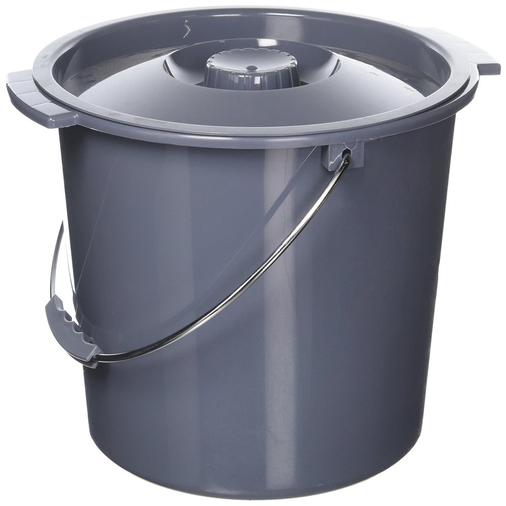 Replacement Commode bucket with Lid, 12 qt. / 2 gallon by Medline