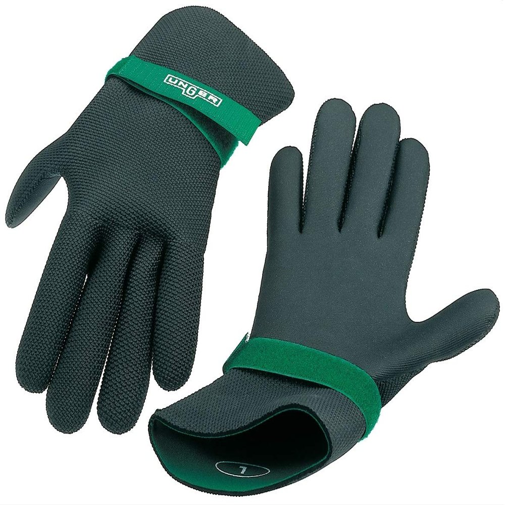 Unger Gloves, Neoprene Rubberised, 8 Gre