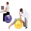 GYMNIC Plus Fit-Ball Ball  65 cm blue for physiotherapy, fitness and rehabilitation, ideal for postural exercises, dynamic sitting and functional training, for home and professional use view 2