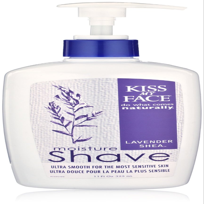 Kiss My Face Moisture Shave 325 ml Lavender & Shea Pump