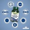 Natures Aid Glucosamine MSM & Chondroitin with Vitamin C - High Strength Joint Support - Mobility & Cartilage Health, Collagen Formation - Non-GMO, Gluten-Free Supplement - 90 Tablets view 4