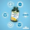 Natures Aid Evening Primrose Oil 1000mg  Cold Pressed Omega-6 GLA  Supports Hormonal Balance, Skin Health & Anti-Inflammatory Function  Non-GMO, Gluten-Free  180 Softgels view 4