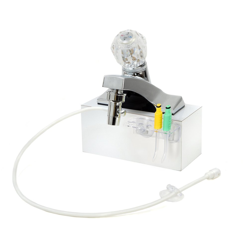 QuickBreeze - Dental Oral Irrigator Water Jet, Water Flosser with 2 Picks