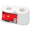 5 Star 2 Rolls of 320 Sheets Toilet Tissue, Pack of 36, White view 1