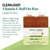 Clean & Easy Wax Refill 6-Pack Large Vitamin E view 3