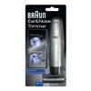 Braun Ear and Nose Hair Trimmer for Men, Precise and Safe Hair Removal, Fully Washable, EN10, Silver view 1