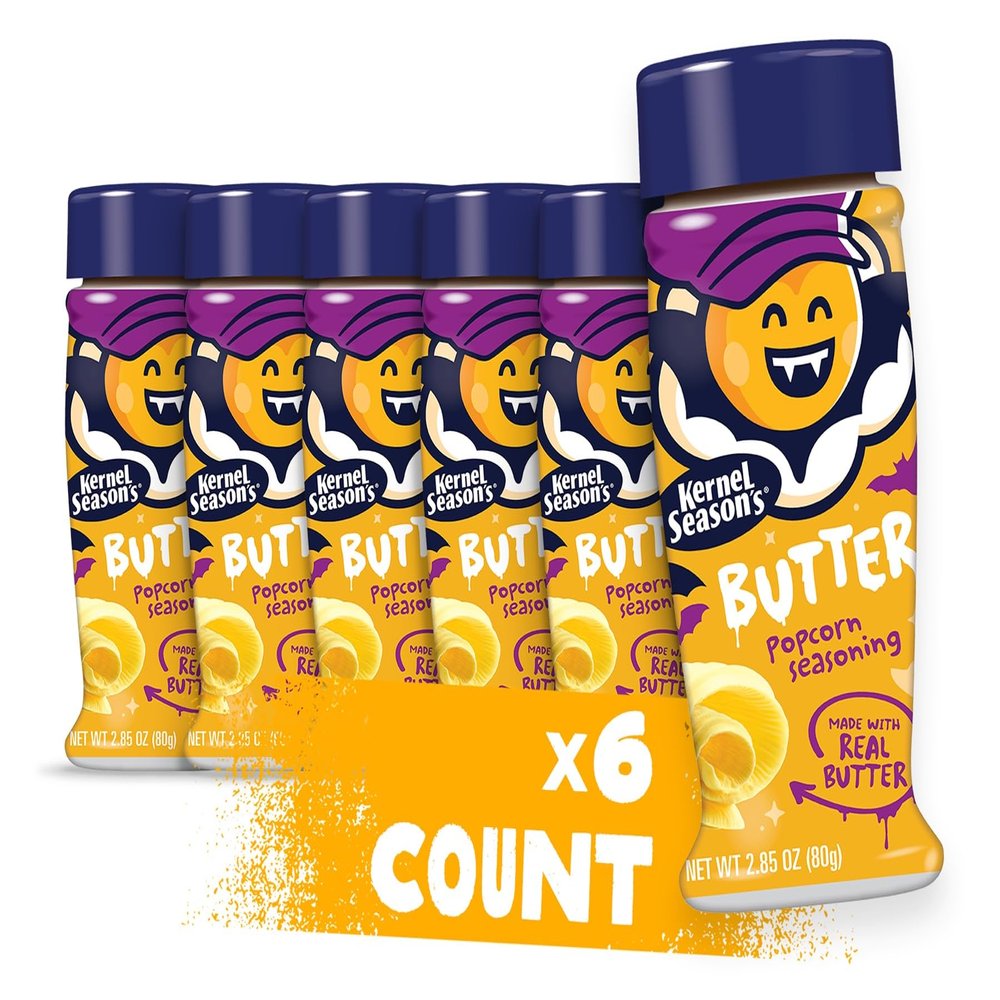 Kernel Season's Butter Seasoning, 2.85 Ounce Shakers (Pack of 6) by Kernel Season's