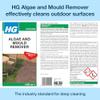 HG Algae & Mould Remover  Concentrated Patio & Path Cleaner, Green Algae Remover, Stone-Safe Biocide for Paving Slabs & Outdoor Areas - 1L view 2