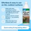 HG Algae & Mould Remover  Concentrated Patio & Path Cleaner, Green Algae Remover, Stone-Safe Biocide for Paving Slabs & Outdoor Areas - 1L view 4